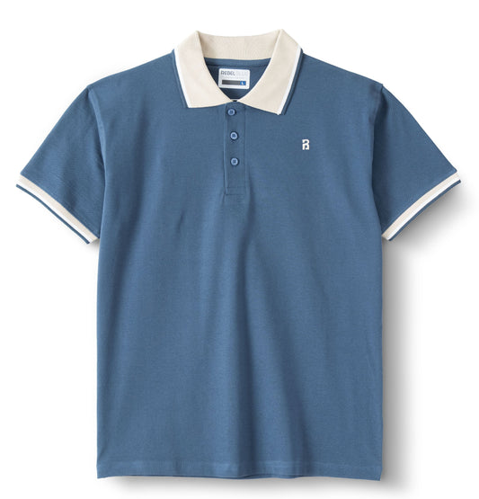 Solid Collar T-shirt  - MC0001