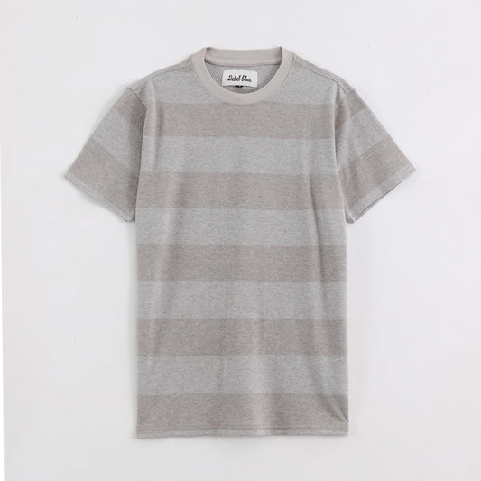 Light Brown Round Neck Tee - MR0013