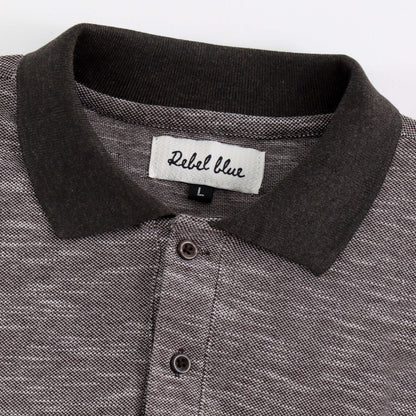 Bird's eye Brown Tee - MC0012